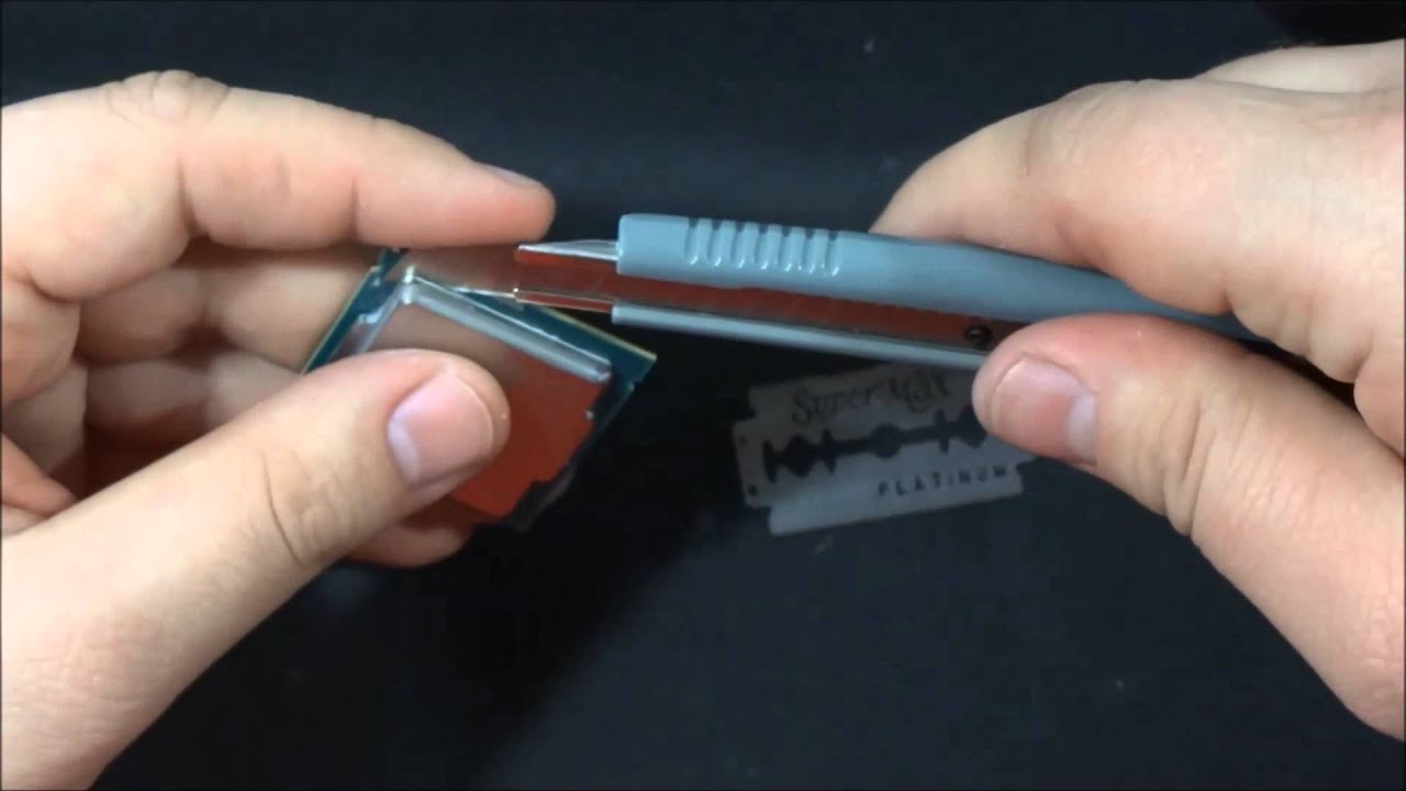 Skalpowanie IHS CPU - Delidding CPU Haswell i Ivy Bridge - Poradnik i testy