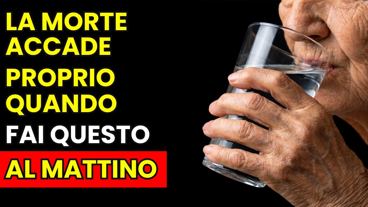 L’abitudine mortale di 30 secondi al mattino che milioni sopra i 60 praticano ogni giorno