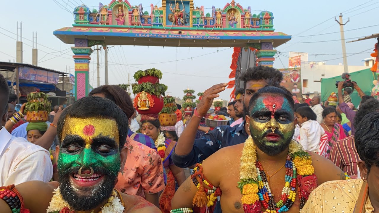 Pothuraju Dance at Kondapochamma Jatara 2021 | Potraj Dance 2021