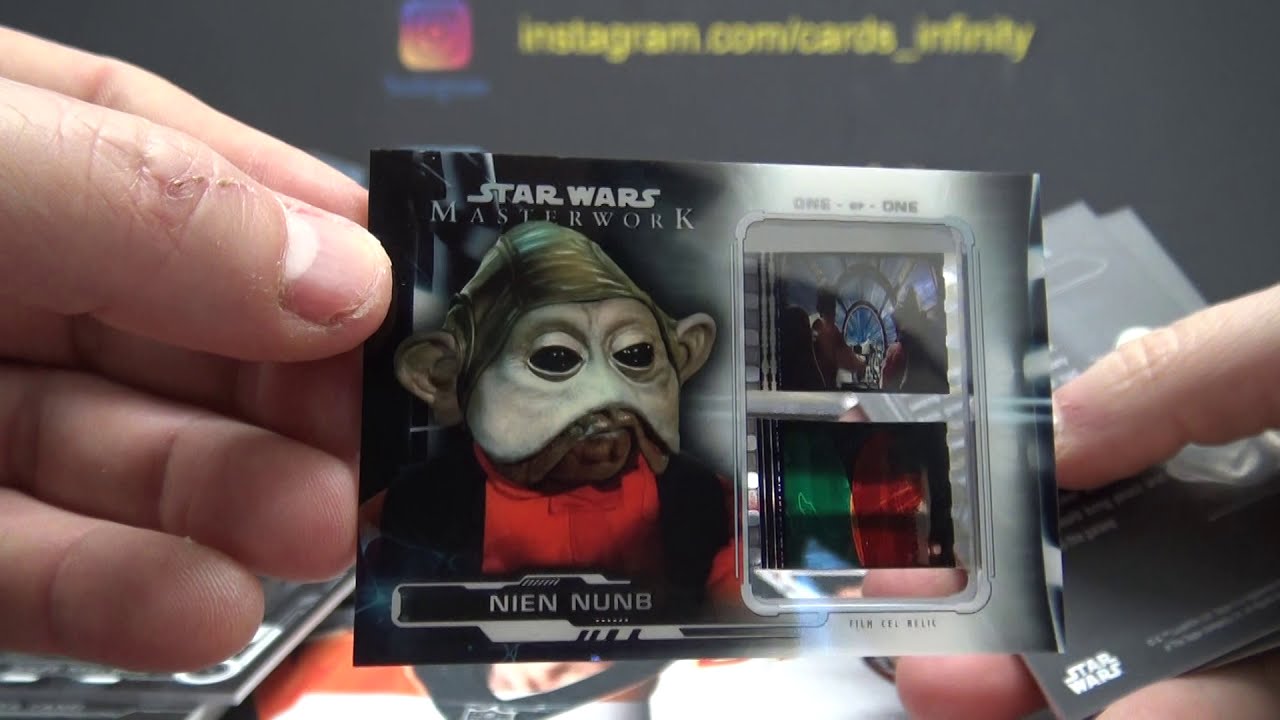2019 Topps Star Wars Masterwork 4 Box 1/2 Case Break