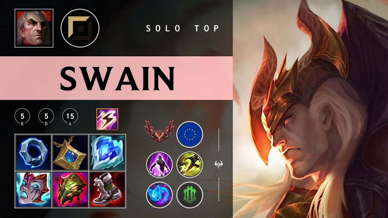 Swain Top vs Ambessa - EUW Grandmaster Patch 26.05