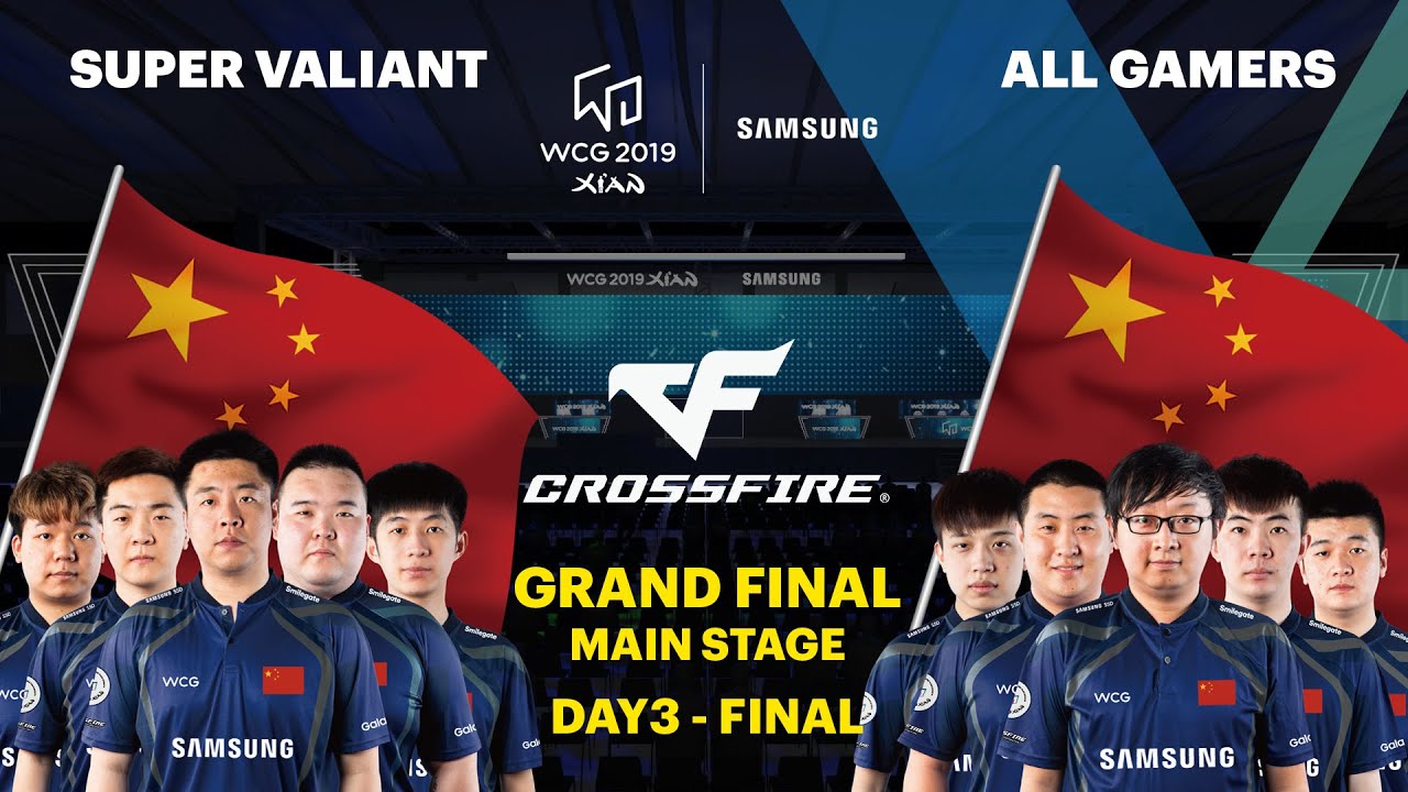 WCG 2019 GF | Crossfire Finals Set 1 | SUPER VALIANT vs ALL GAMERS