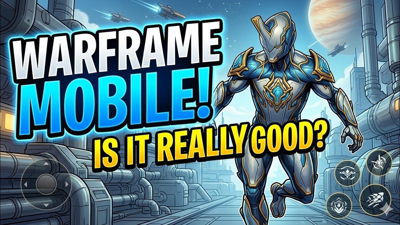 Warframe mobile gamplay | tutorial mission | samasung galaxy s25