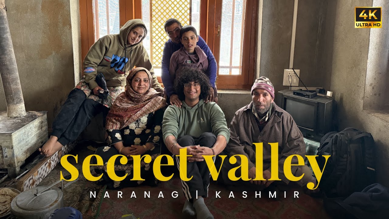 Living With Locals ❤️ | Naranag | Kashmir | #thecurlymusafir #kashmir #india  #travel #