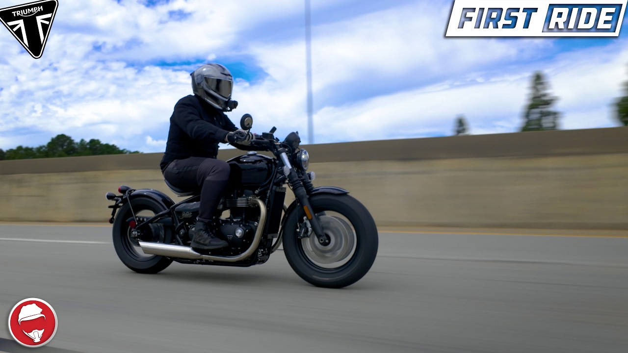 2024 Triumph Bonneville Bobber | First Ride