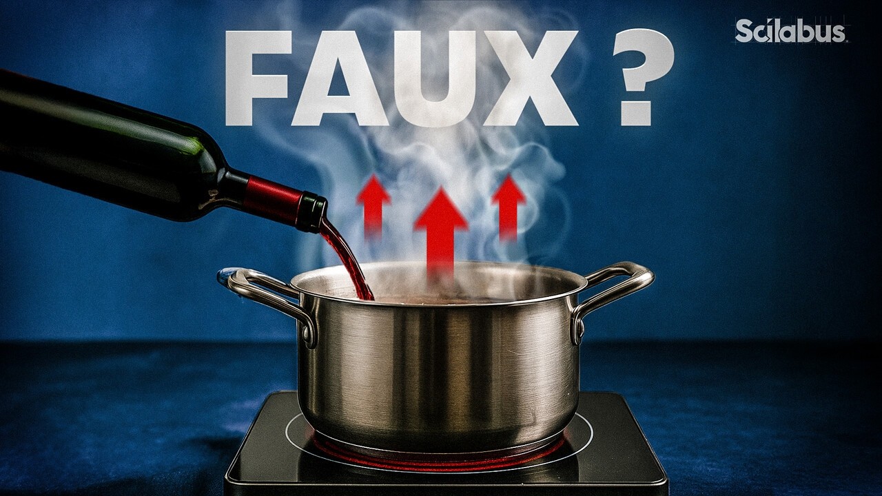 L&rsquo;alcool s&rsquo;&eacute;vapore-t-il vraiment &agrave; la cuisson ?