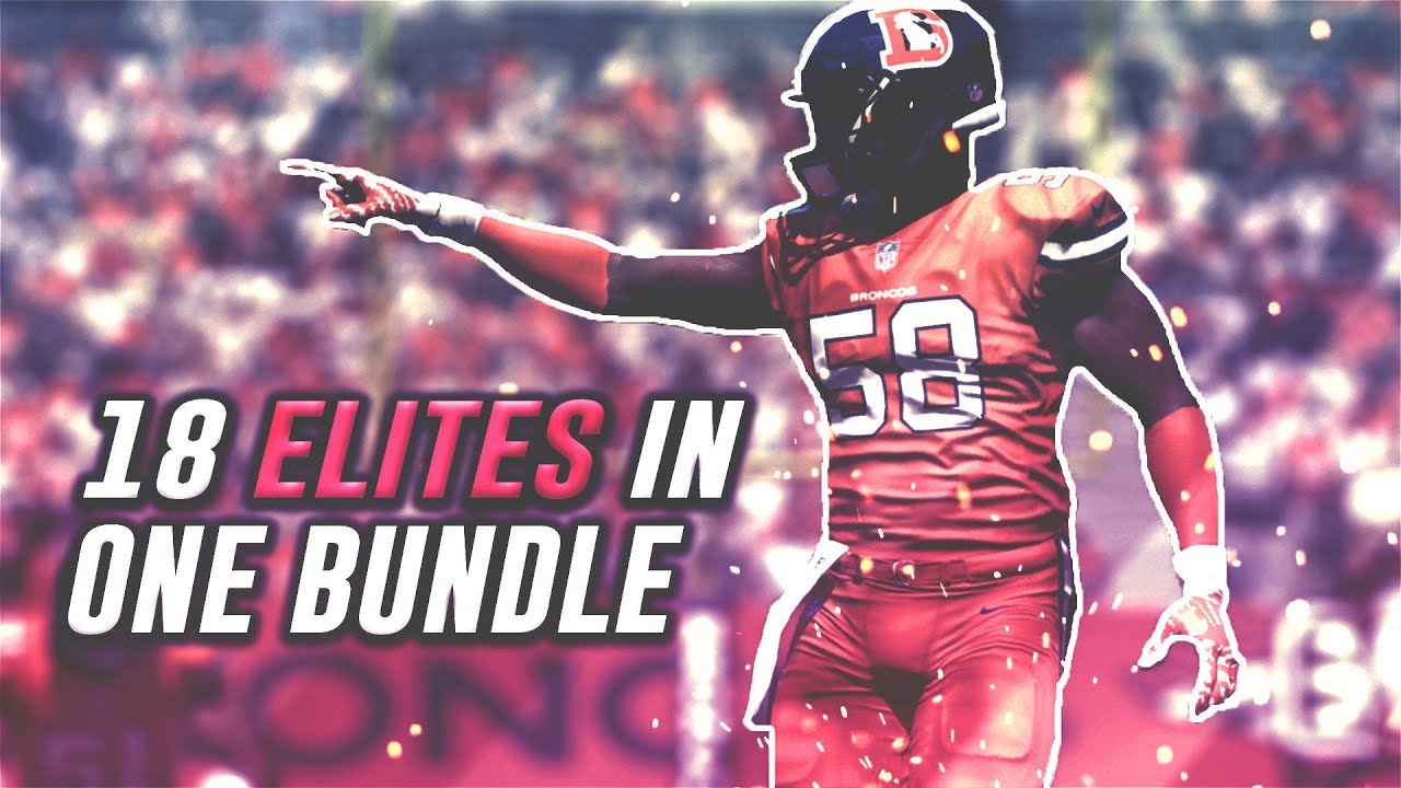 OMG!! 18 ELITE PULLS IN ONE BUNDLE!! - MADDEN 18 ULTIMATE TEAM