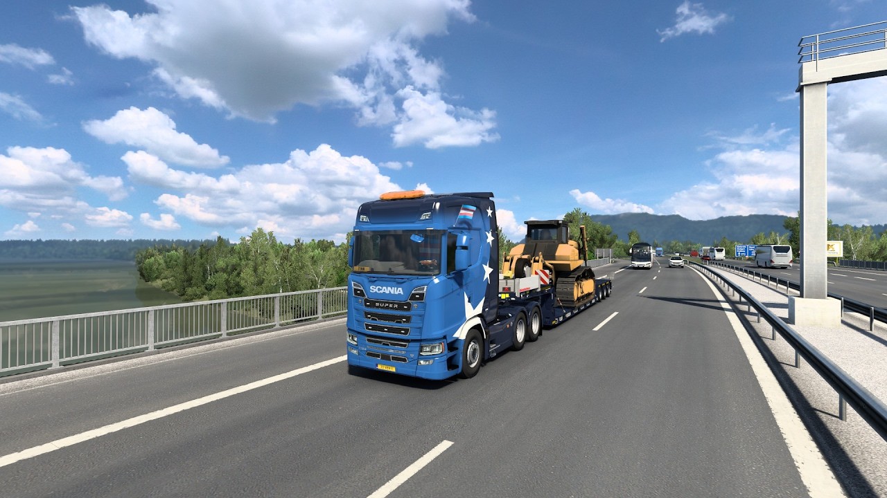 Euro Truck Simulator 2 ProMods chill drive Frankfurt - Toulouse