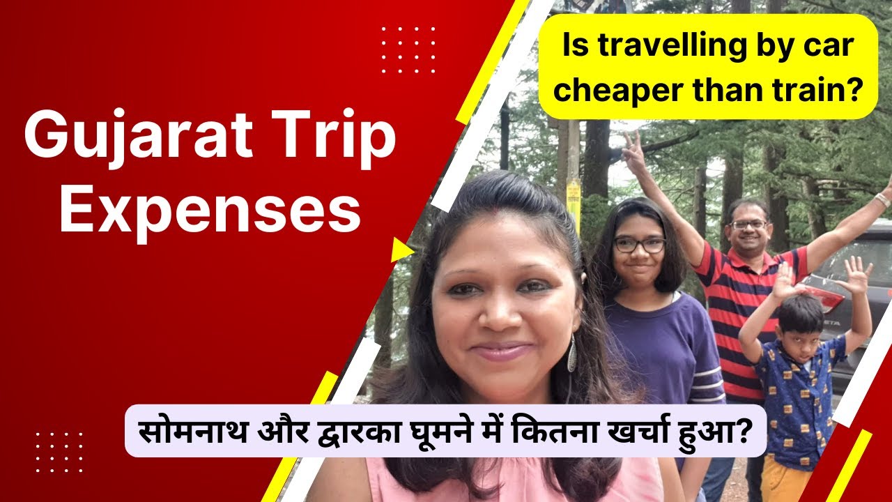 Somnath Dwarka Trip Expenses | Hotel Fuel Toll & Food expenses in detail | Roving Family