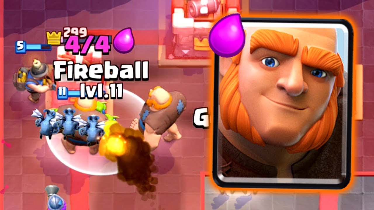 Clash Royale - GIANT MINER BEATDOWN!