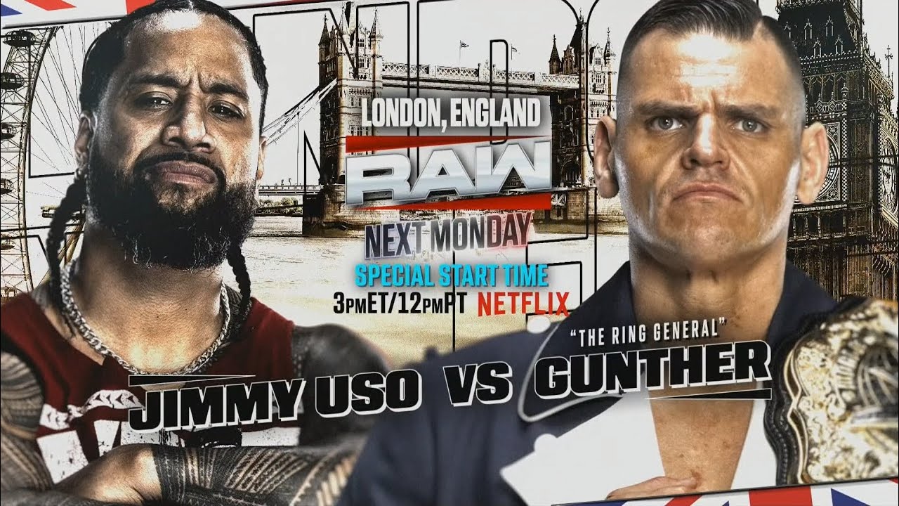 Jimmy Uso vs Gunther (2/2): Raw, Mar. 31, 2025