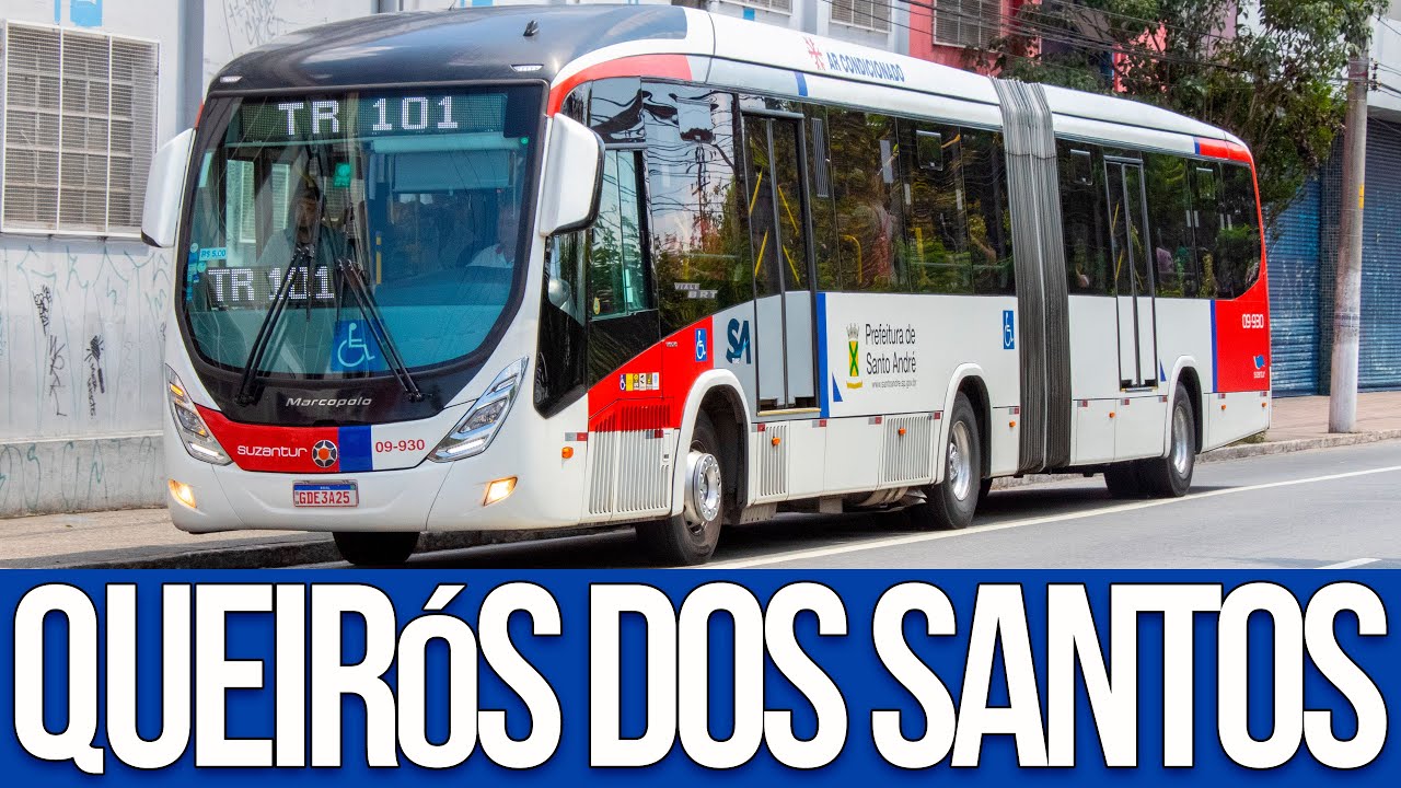 Avenida Queirós dos Santos (Santo André/SP) - Movimentação de Ônibus #793