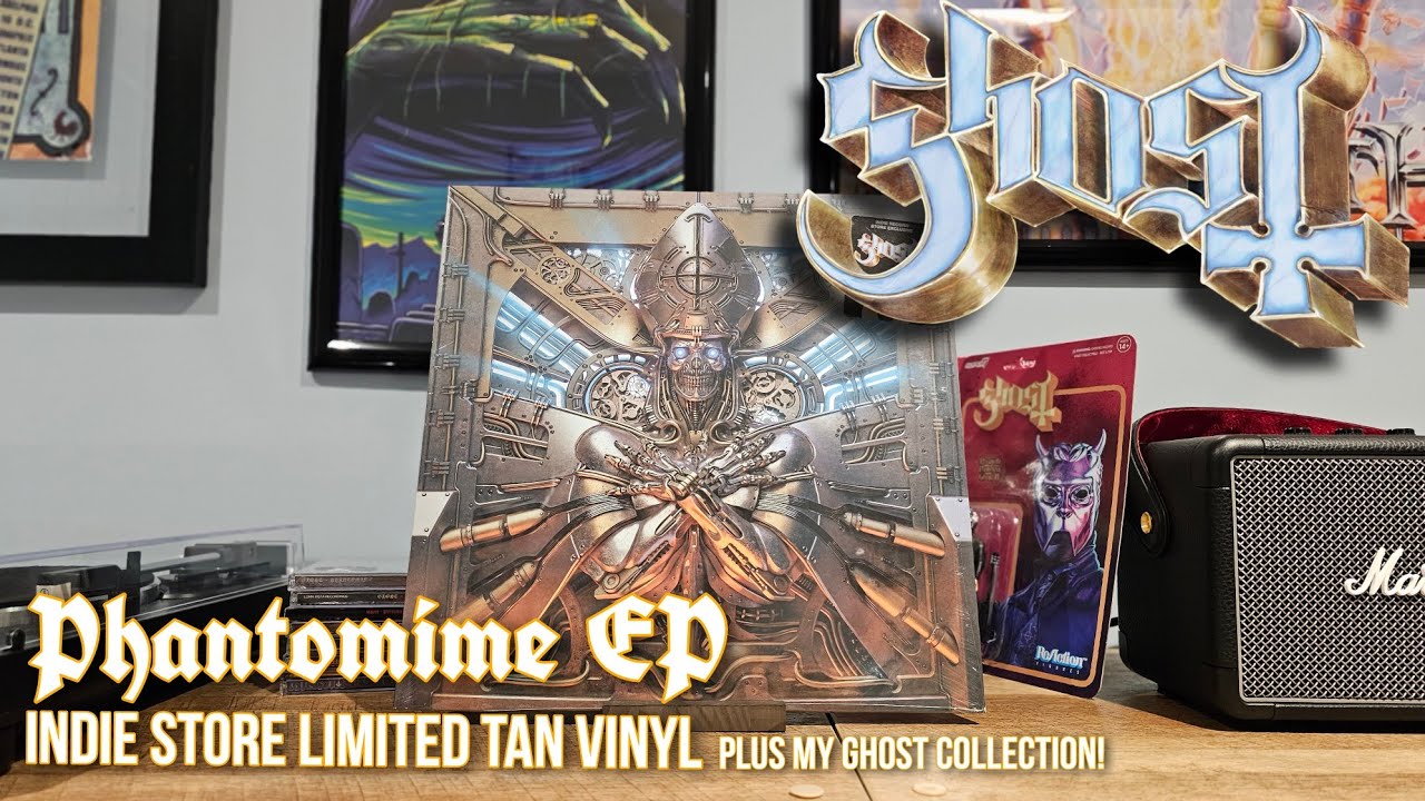 GHOST Phantomime Indie Tan Vinyl Unboxing + My Ghost Collection!
