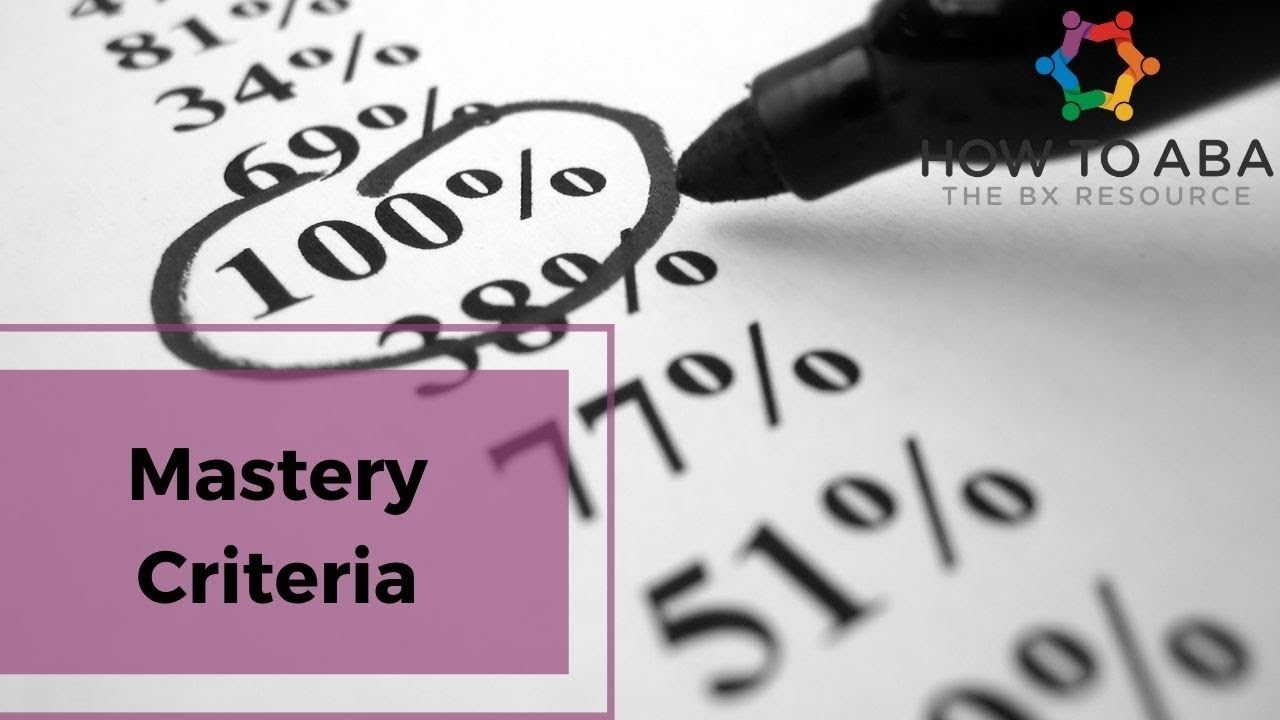 How Do You Determine When a Skill is Mastered in ABA