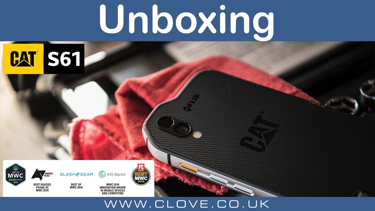Cat S61 Unboxing