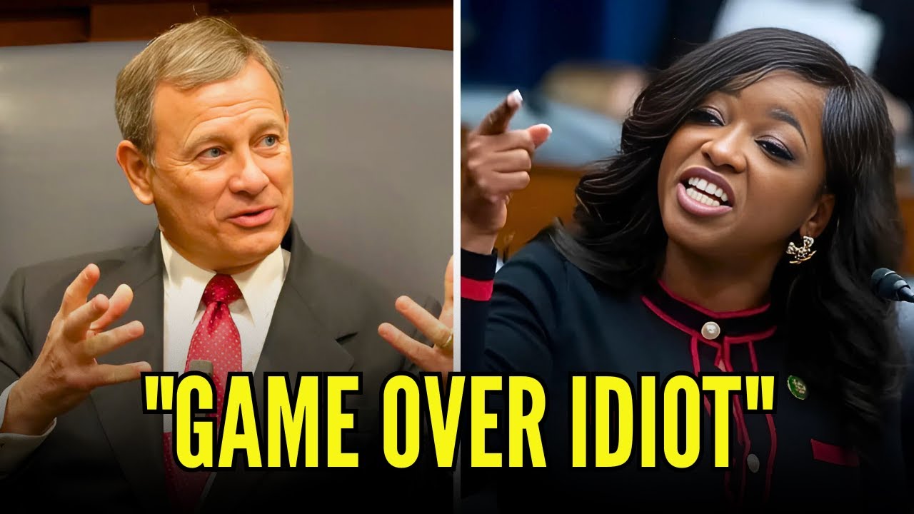Judge John Roberts INTERRUPTS Jasmine Crockett 5 Times — Her 6th Sentence Turns the Room Silent