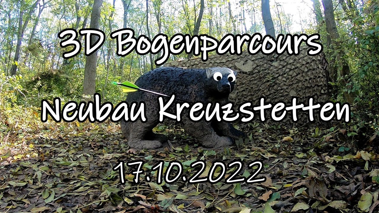 3D Bogenparcours Neubau Kreuzstetten (17.10.2022)