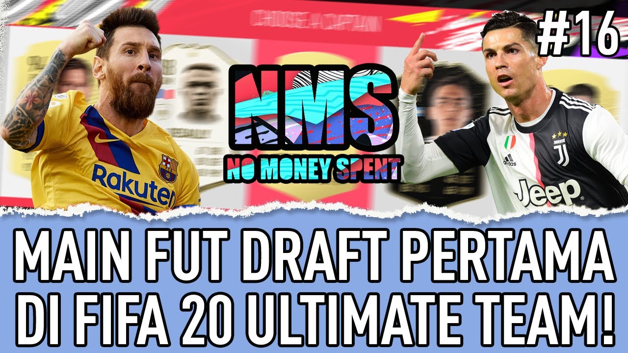 FUT DRAFT PERTAMA DI FIFA 20!! FEAT. MESSI DAN RONALDO!! - FIFA 20 Ultimate Team No Money Spent #16