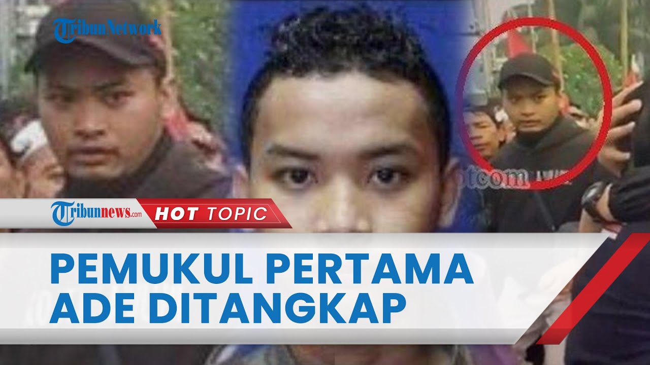 Dhia Ul Haq Pemukul Pertama Ade Armando Ditangkap, Pakaian Serba Hitam dan Topi Jadi Petunjuk