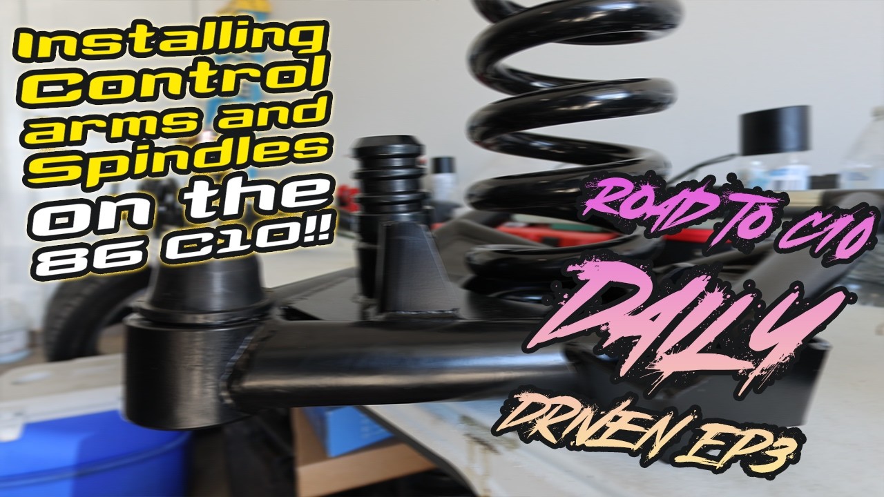 Installing Control arms and Spindles on the 86 C10!!
