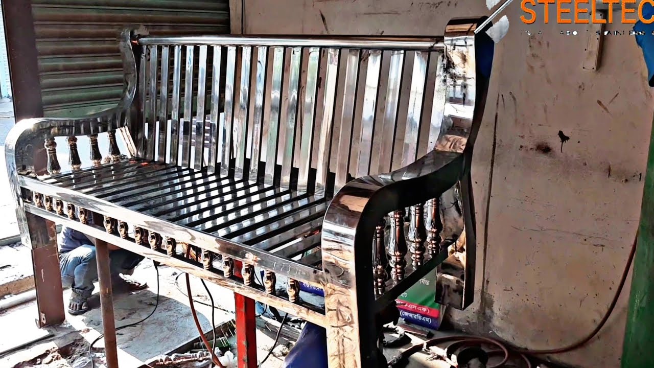 new design stainless steel Sofa. 2023