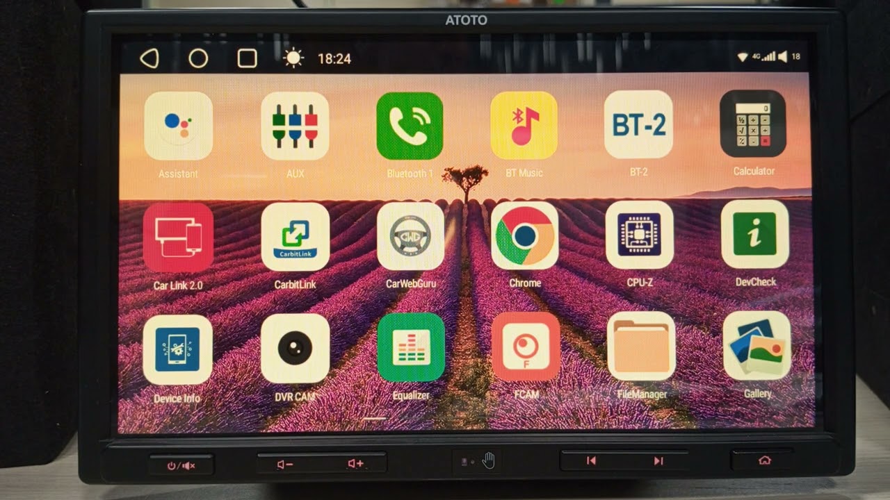 JCBL ACCESSORIES ATOTO S8 Ultra Plus 10.1 screen - Features Explain Split Display and BT connection.