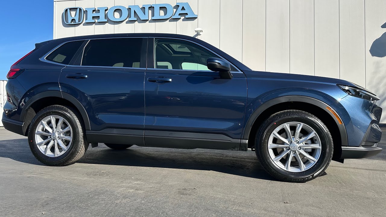 2025 Honda CR-V EX Canyon River Blue