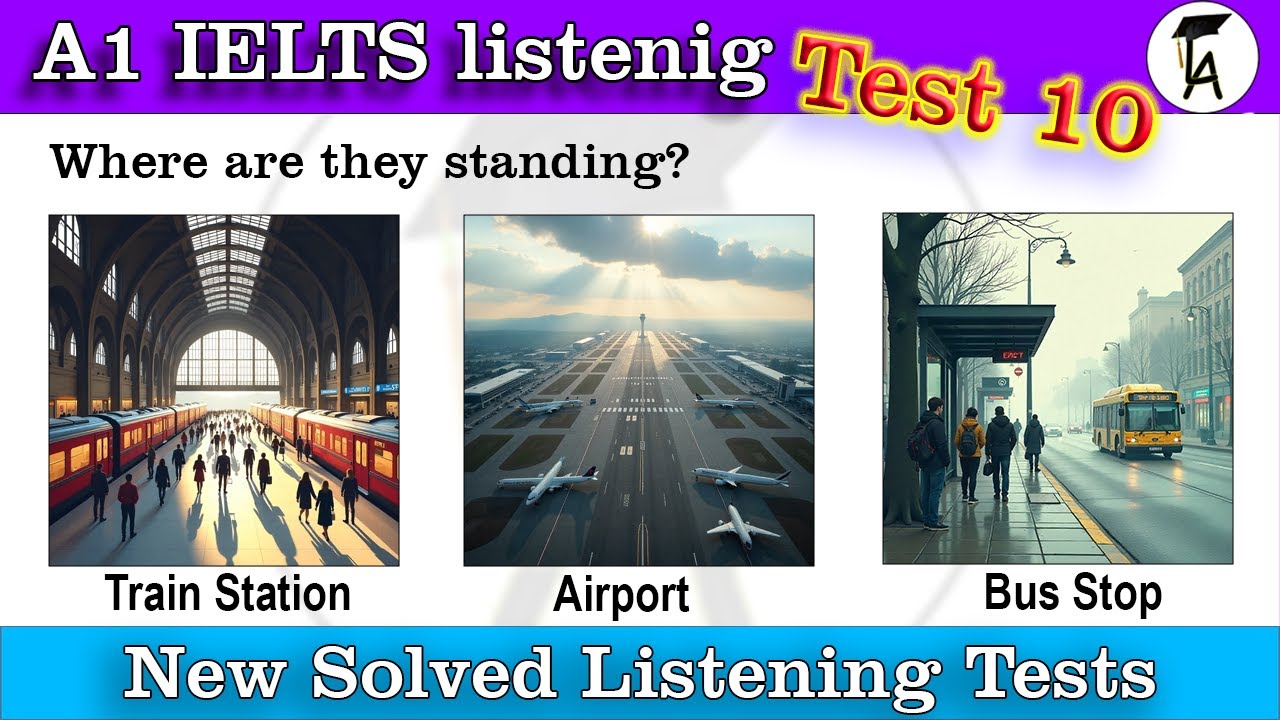 Тест на аудирование A1 «Жизненные навыки» с ответами | A1 Ielts Аудирование | Тест на аудирование...