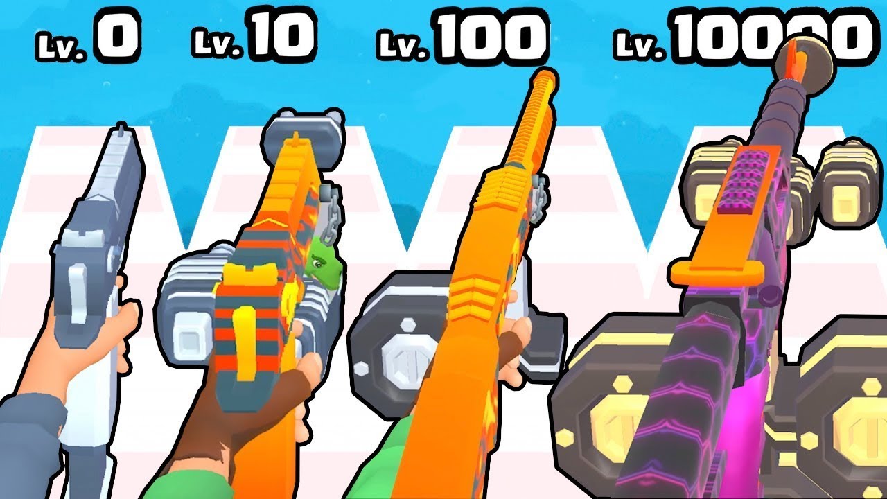 Weapon Upgrade Rush All Levels TikTok Gameplay Video 2023