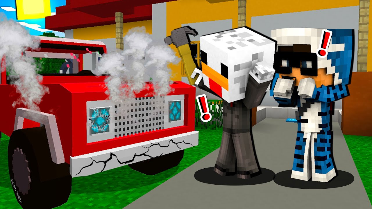 ABBIAMO ROTTO LA MACCHINA DI MIO PADRE - MINECRAFT ITA