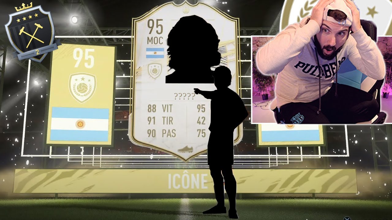 JE PACK UNE ICONE A 95 DE NOTE SUR FIFA 21 !! PACK OPENING RÉCOMPENSES FUT CHAMPIONS !!
