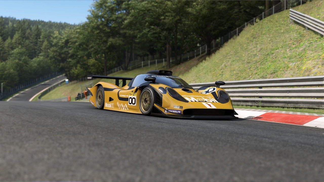 1 lap on the Nordschleife pov Porsche 911 GT1-98