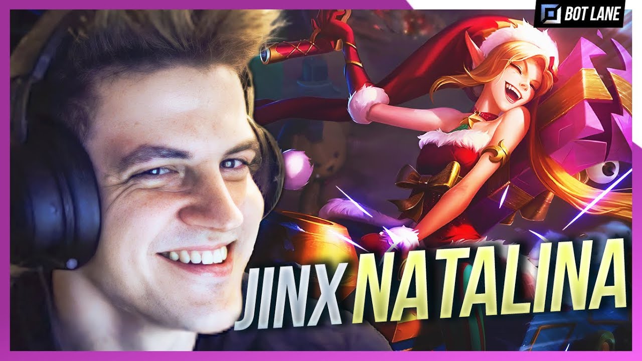 JINX NATALINA superando TODOS LIMITES de velocidade de ataque! 🎄