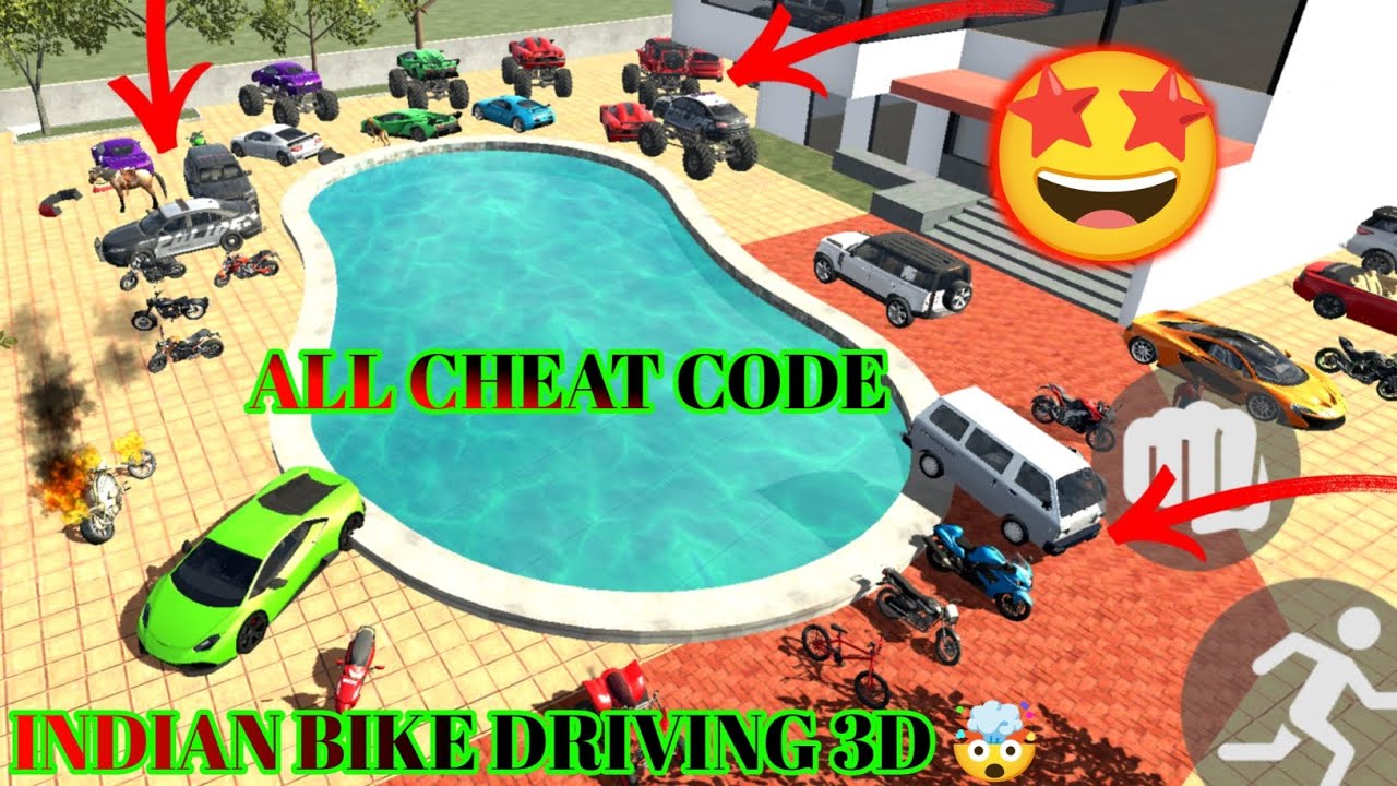 All Cheat Code Indian bike driving 3D 😱✅ working code 😱