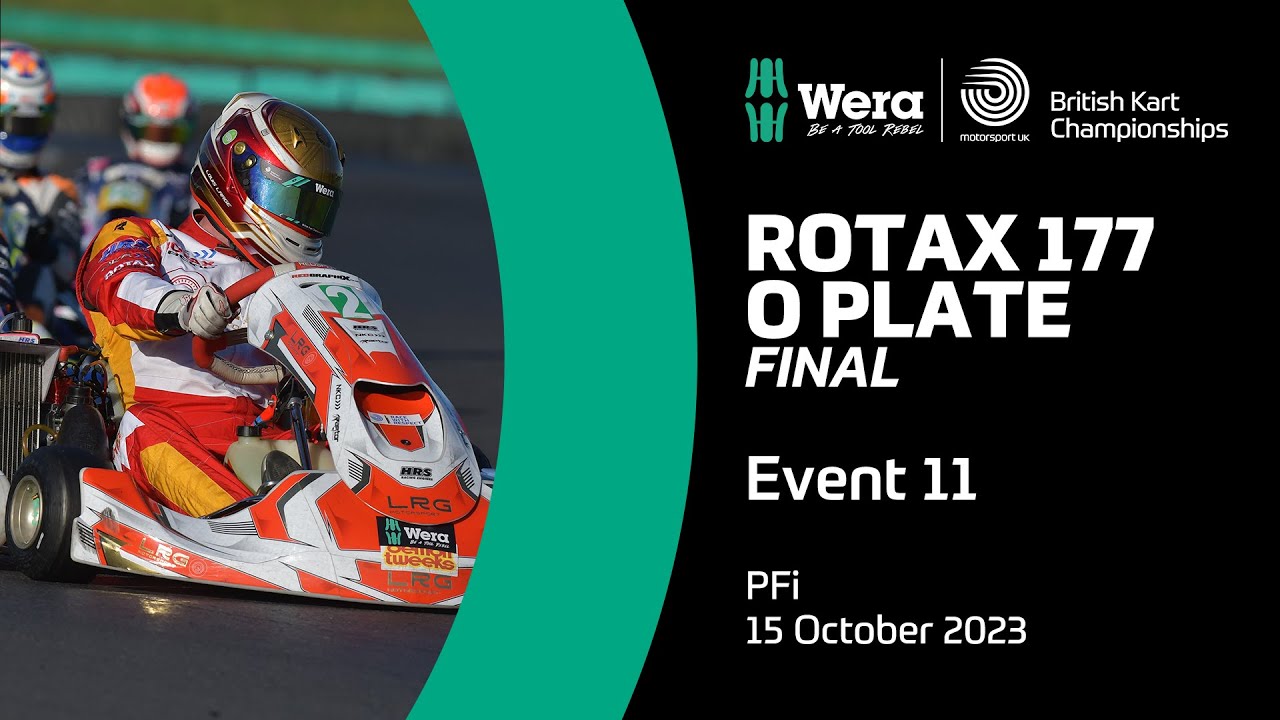 On the hunt for the O Plate | Rotax 177 | Event 11, PFi | Wera Tools British Kart Championships