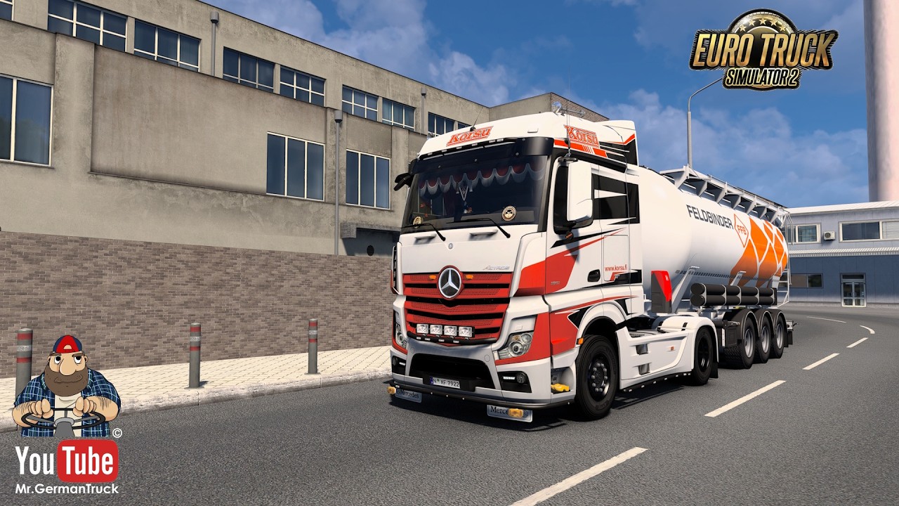 Euro Truck Simulator 2 - Scania & MP4 Korsu Oy *Schrauberstunde*