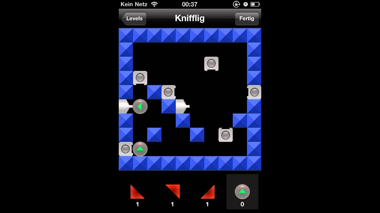 Laser - Walkthrough: Level 22 - Knifflig