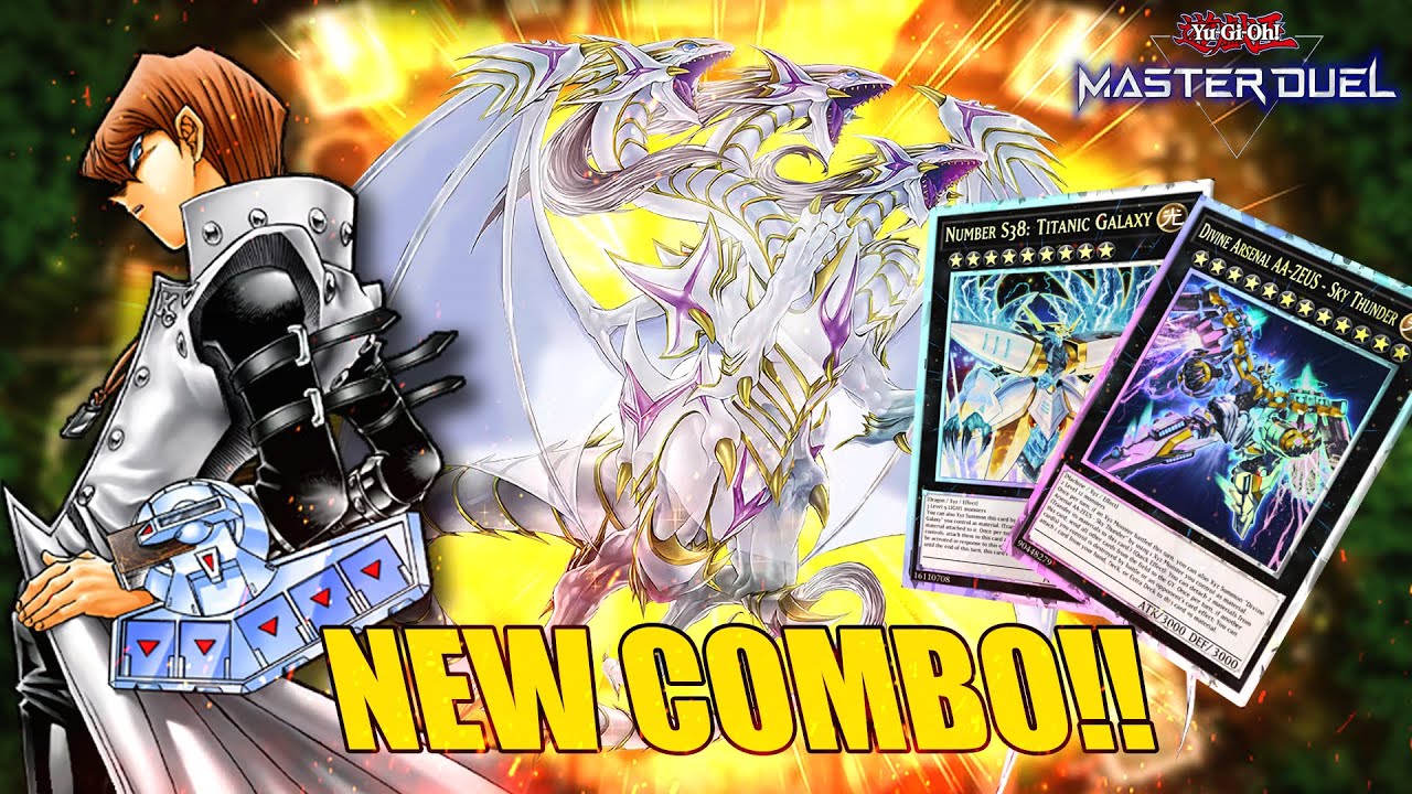 😎NEW COMBO WITH GALAXY S38 BLUE-EYES WHITE DRAGON DECK!! 🔥 (Yu-Gi-Oh Master Duel)