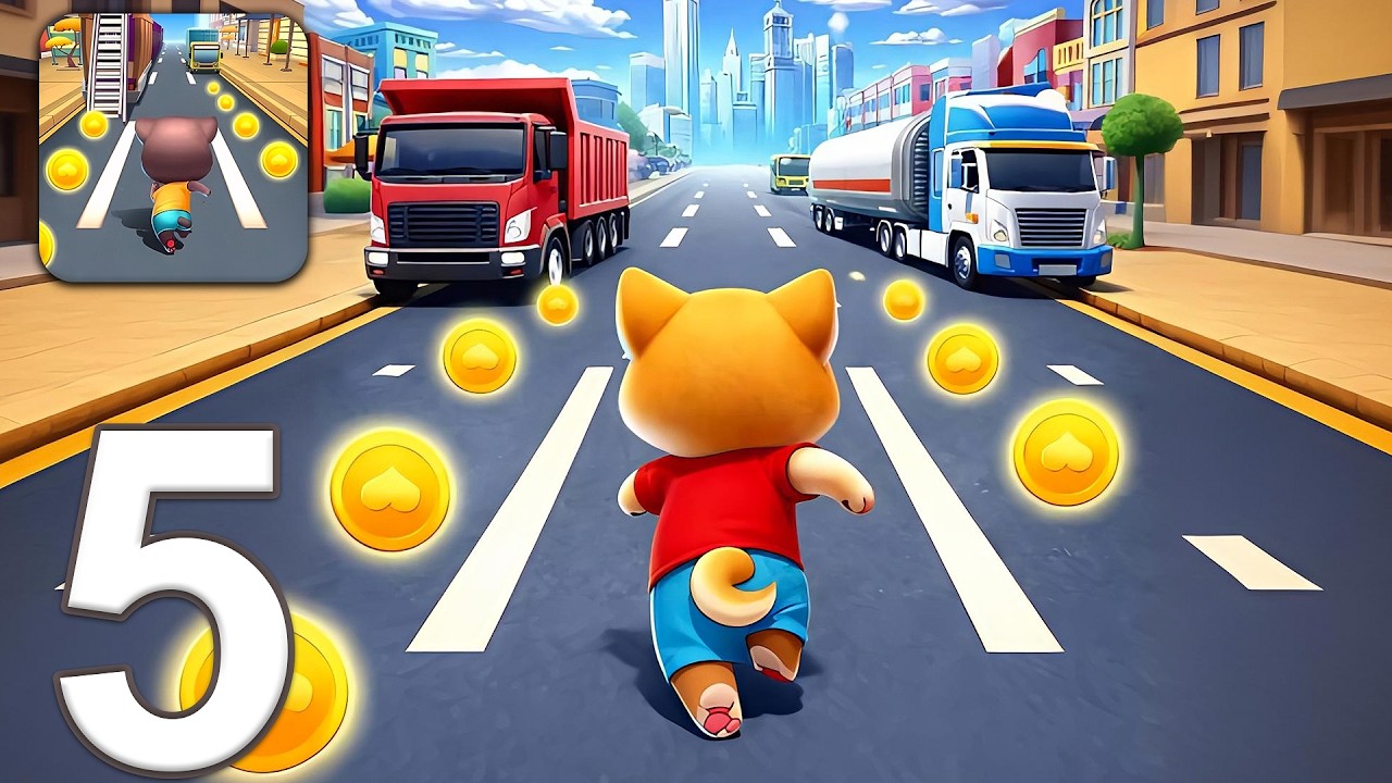 Cat Runner: Decorate Home - Gameplay Walkthrough Part 5 (Android, iOS)
