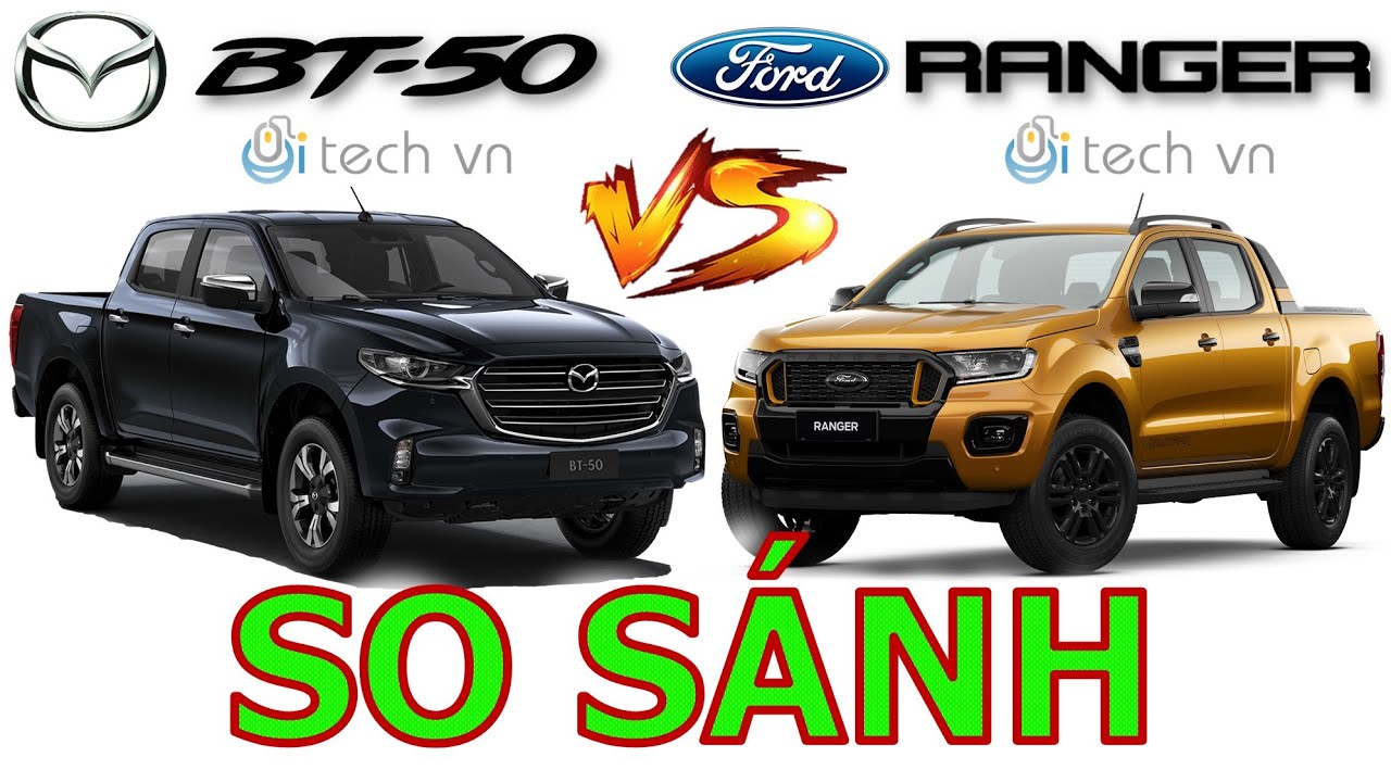 So sánh Mazda BT-50 2021 và Ford Ranger 2021 #bt502021 #ranger2021 #sosanhbt502021varanger2021