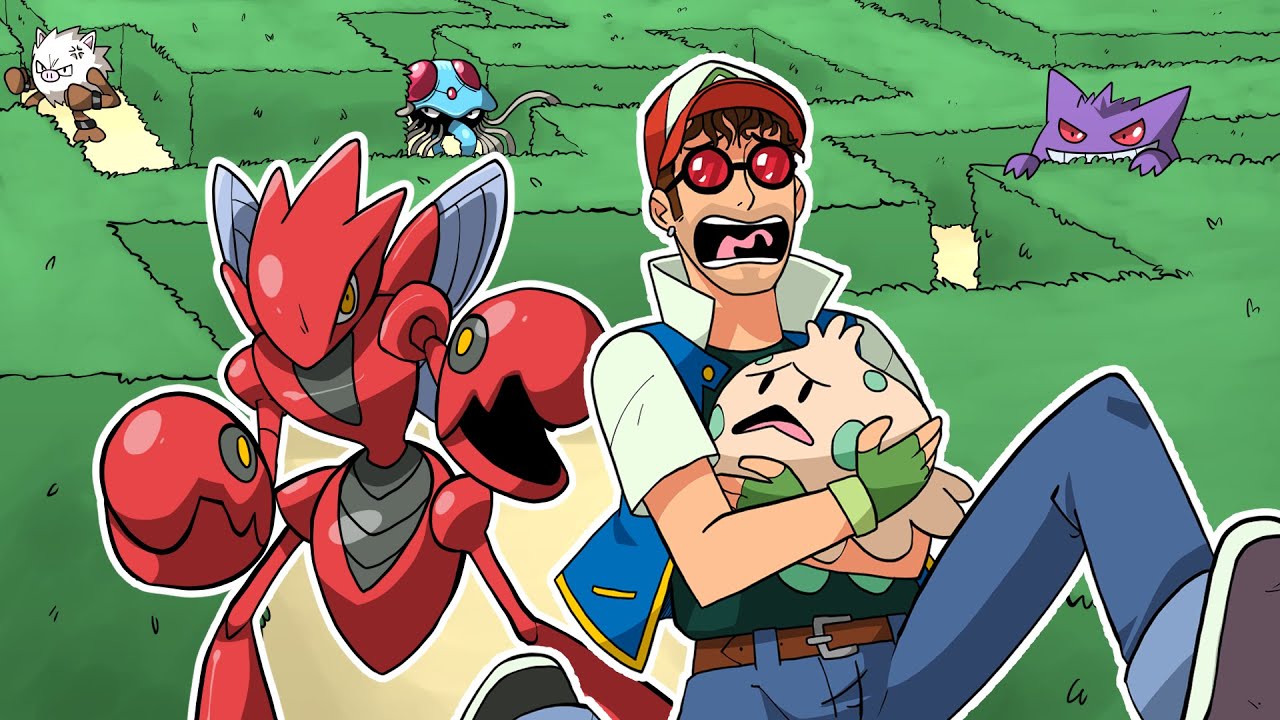 POKÉMON pero ESCAPO de UN LABERINTO MORTAL