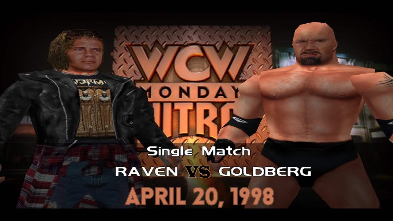 🔴 RAVEN vs. GOLDBERG | WCW MONDAY NITRO 1998 🎮
