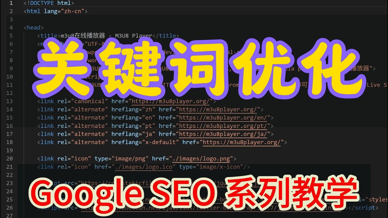 【谷歌SEO】关键词优化 | Google SEO基础教学 干货分享 提升网站排名 （3个步骤）