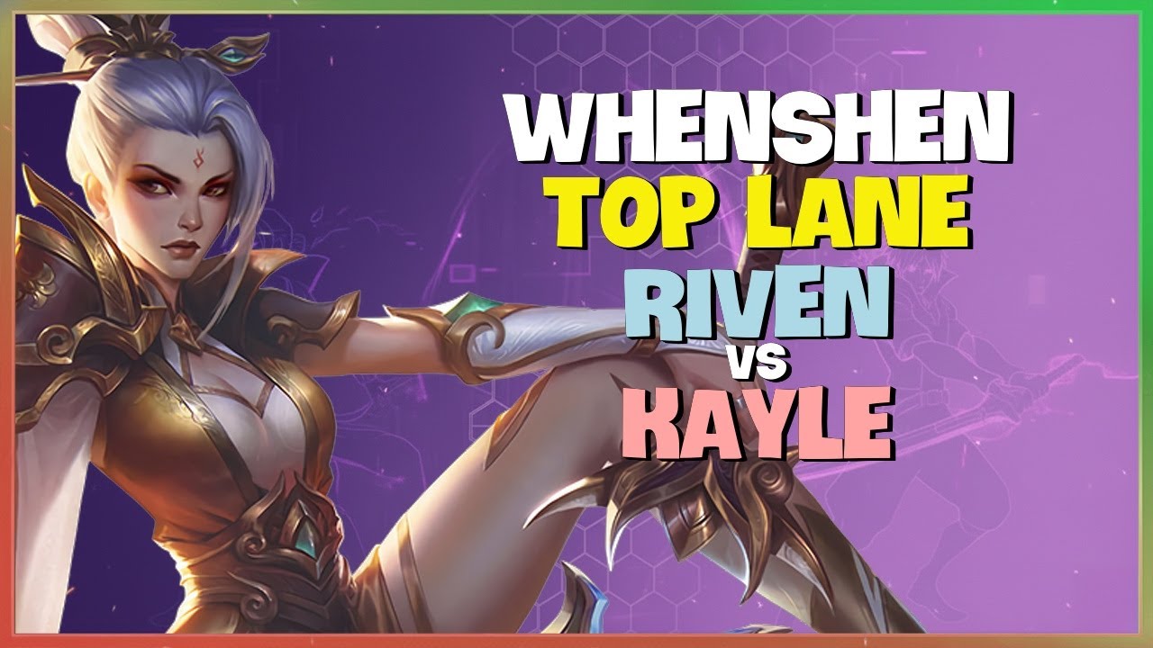 Rank 1 Super Server WhenShen Unlocks Godlike Riven Mechanics Engsub
