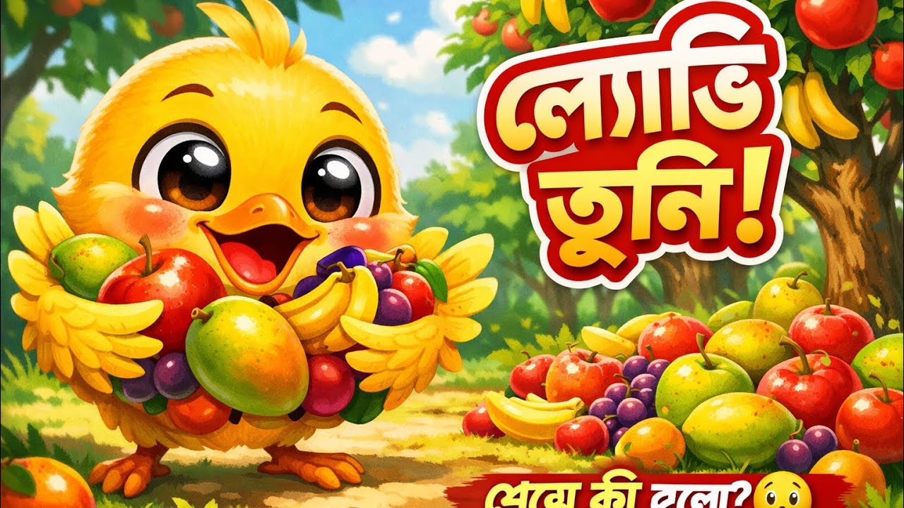 লোভী টুনি|lobi toni|@NasimaJannat-fc3ow #cartoon #animation #banglacartoonstories #banglacartoon 