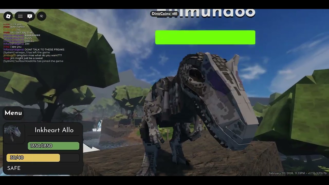 Jurassic Block new update showcase