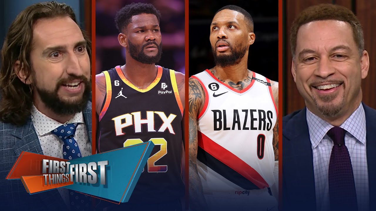 Damian Lillard traded to Bucks in 3-team deal, Suns send Ayton to Blazers | NBA | FIRST THINGS FIRST
