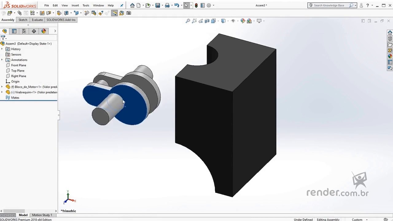 Getting Started in Creating Assemblies | SolidWorks 2018 Basic Assembly