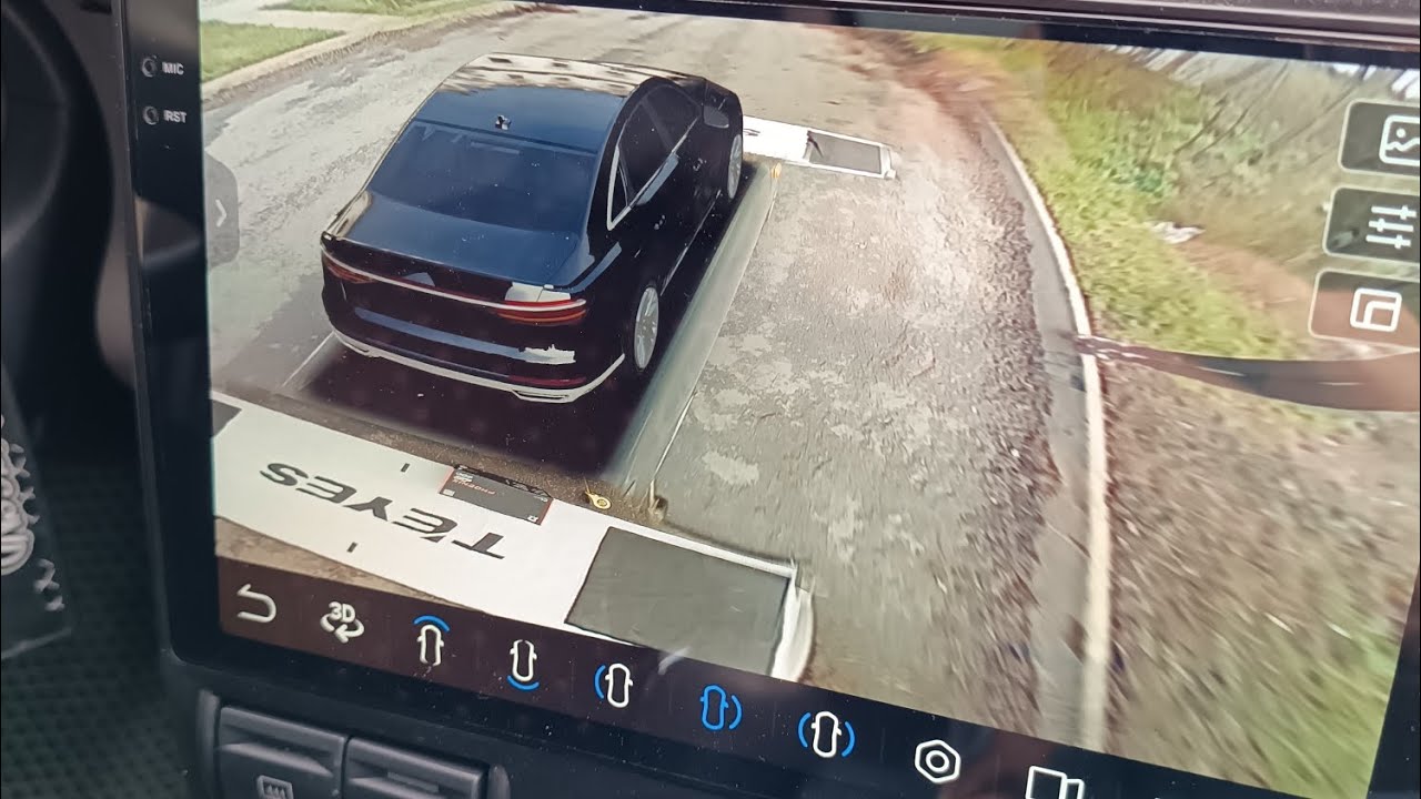 Круговой обзор teyes 360* в автомобиле Lada Priora 