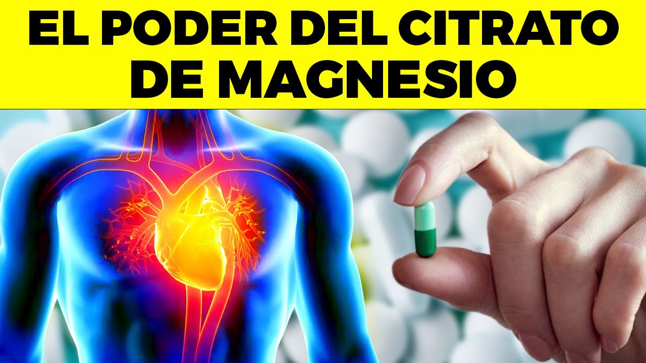 Tomar 1 CITRATO DE MAGNESIO TODOS LOS DÍAS hará ESTO a tu ORGANISMO